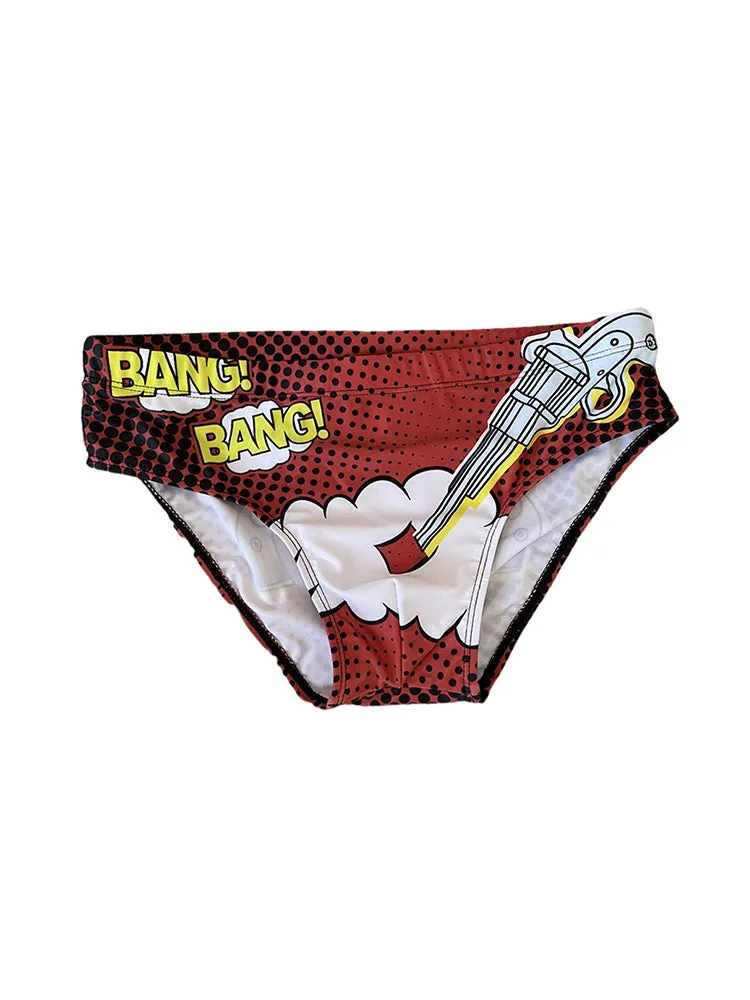 Men's Low-Rise Surfing Professional Swim Brief