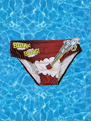 Men's Low-Rise Surfing Professional Swim Brief
