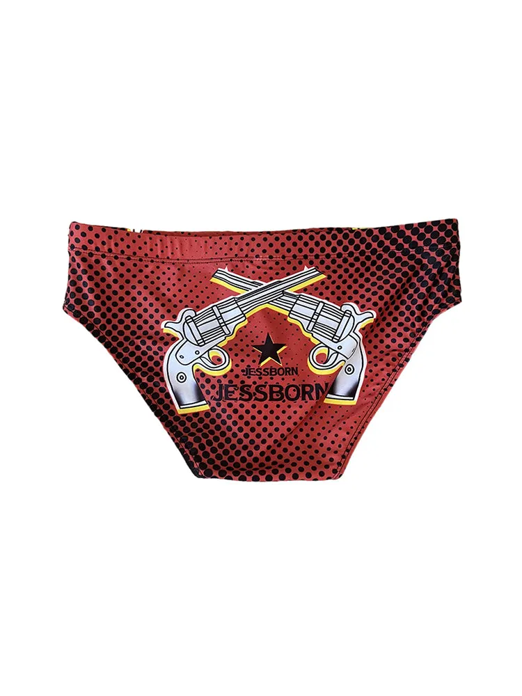 Men's Low-Rise Surfing Professional Swim Brief