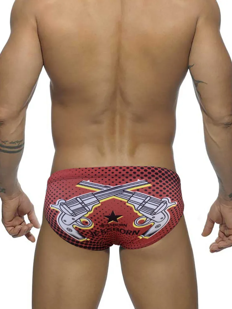 Men's Low-Rise Surfing Professional Swim Brief