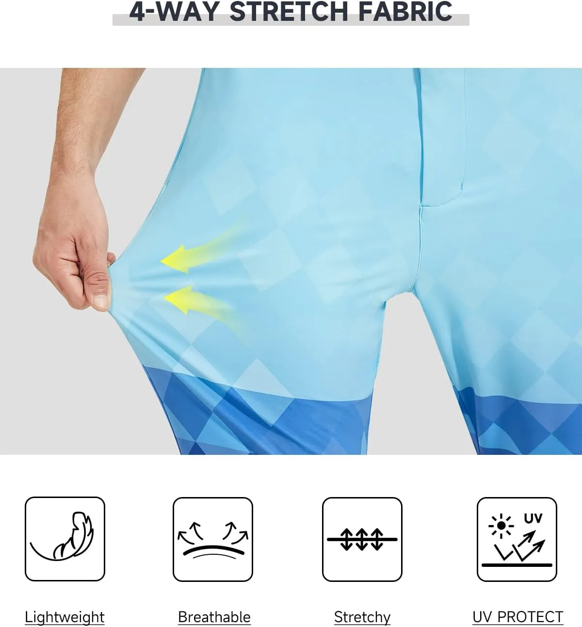 Men's Sweatpants Lightweight Joggers for Men Athletic Causal Pants for Workout, Jogging, RunningGolf