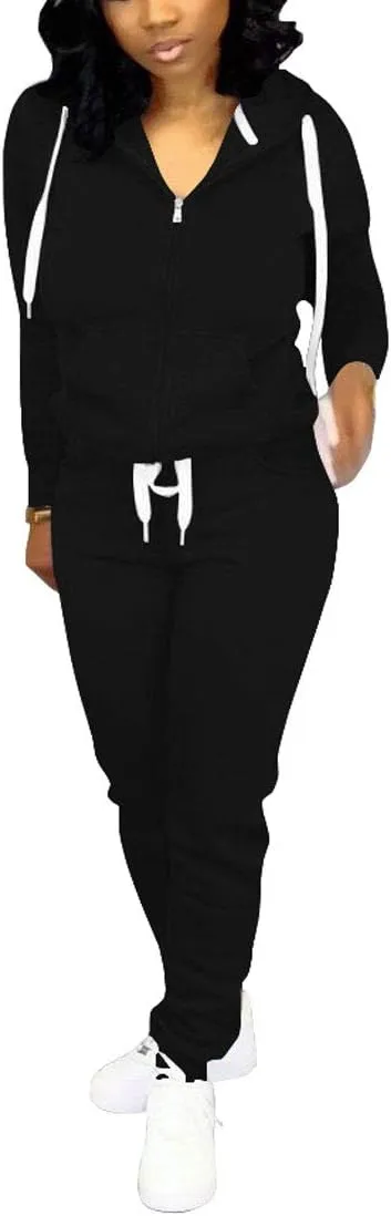 Nimsruc Jogging Suits for Women 2 Piece Casual