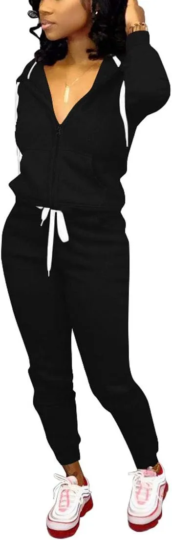 Nimsruc Jogging Suits for Women 2 Piece Casual