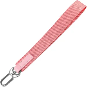 Pink Wristlet Keychain for Women Men Key Chain Holder Wristlet Strap for Car Keys, Card Wallet