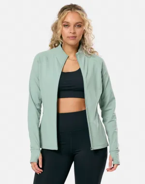 Relentless Full Zip in Summer Green