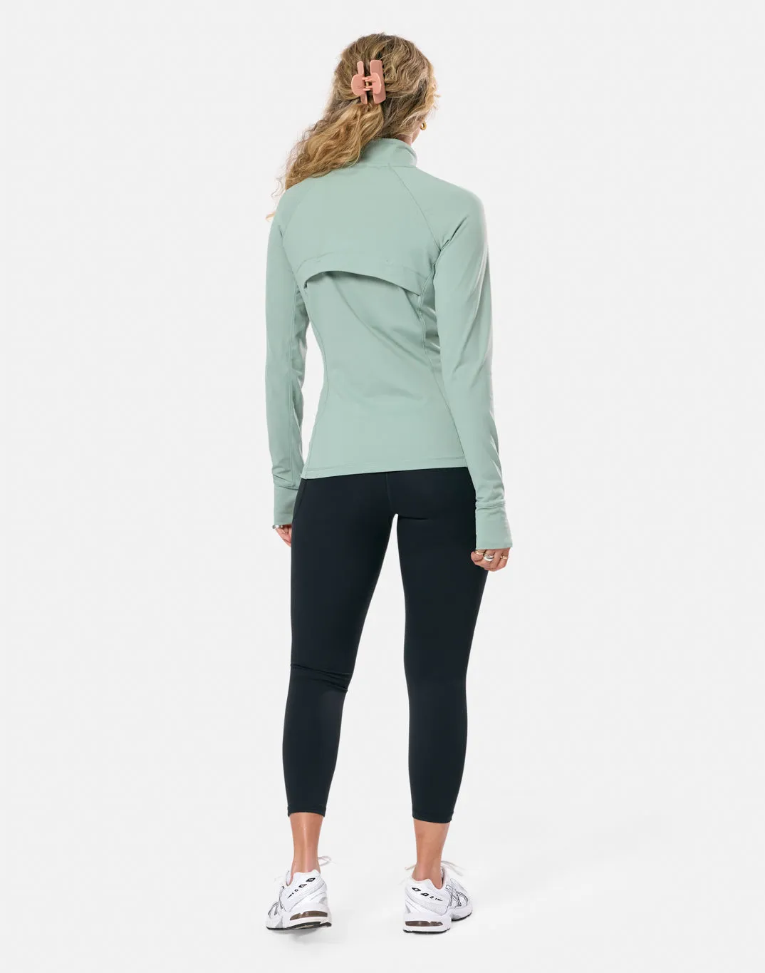 Relentless Full Zip in Summer Green
