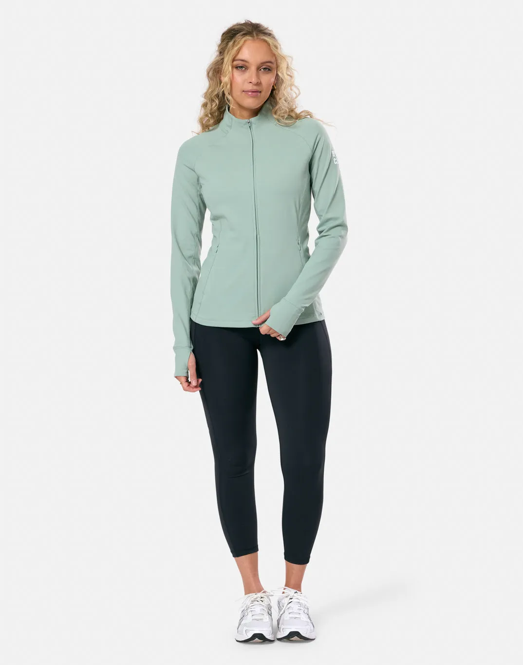 Relentless Full Zip in Summer Green