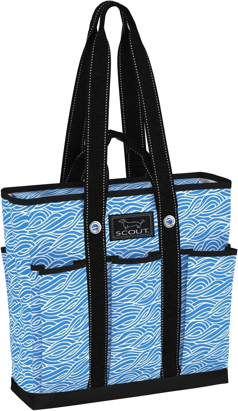 SCOUT Pocket Rocket - Work Tote For Women - 6 Exterior Pockets - Large Travel, Nurse, Teacher, Mom Bag