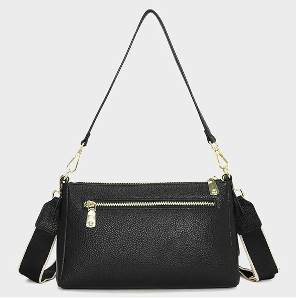Slouchy Crossbody Bags Women Cross Body Shoulder Bag Cute Underarm Crescent Hobo Handbag Trendy Multiple Pockets Purses