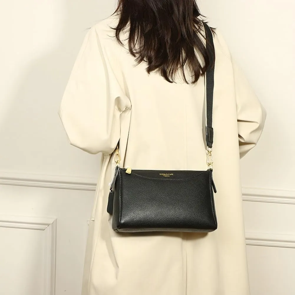 Slouchy Crossbody Bags Women Cross Body Shoulder Bag Cute Underarm Crescent Hobo Handbag Trendy Multiple Pockets Purses