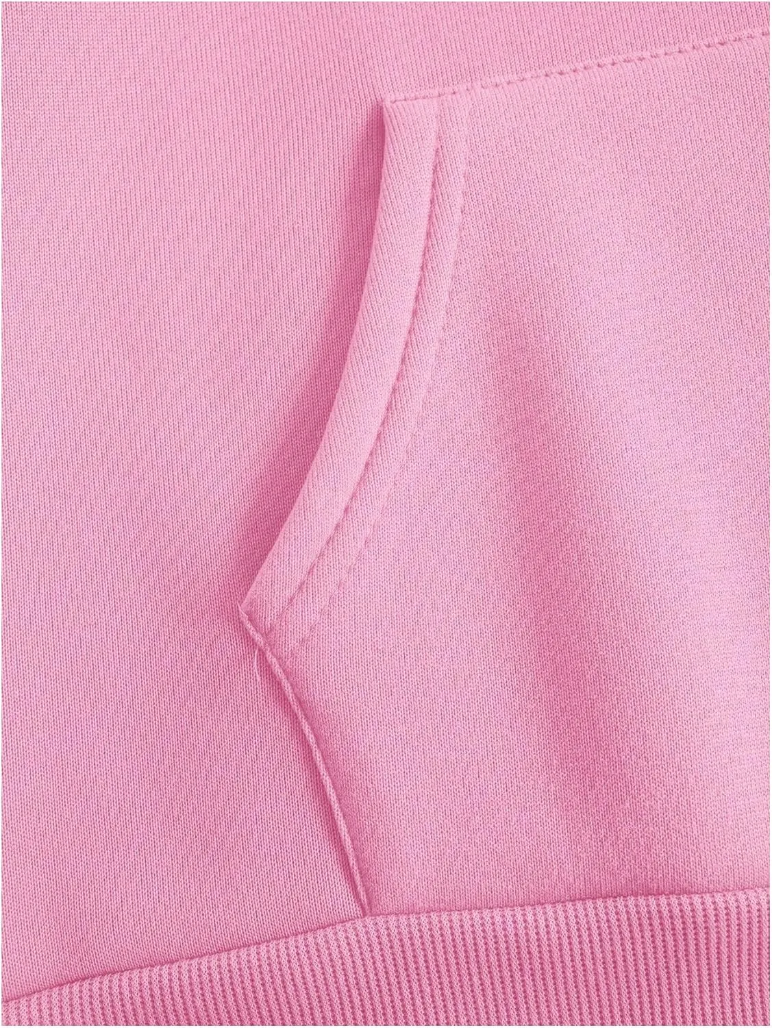 SOLY HUX Hoodies for Women Drawstring Long Sleeve Drop Shoulder Pullover Sweatshirt with Pocket
