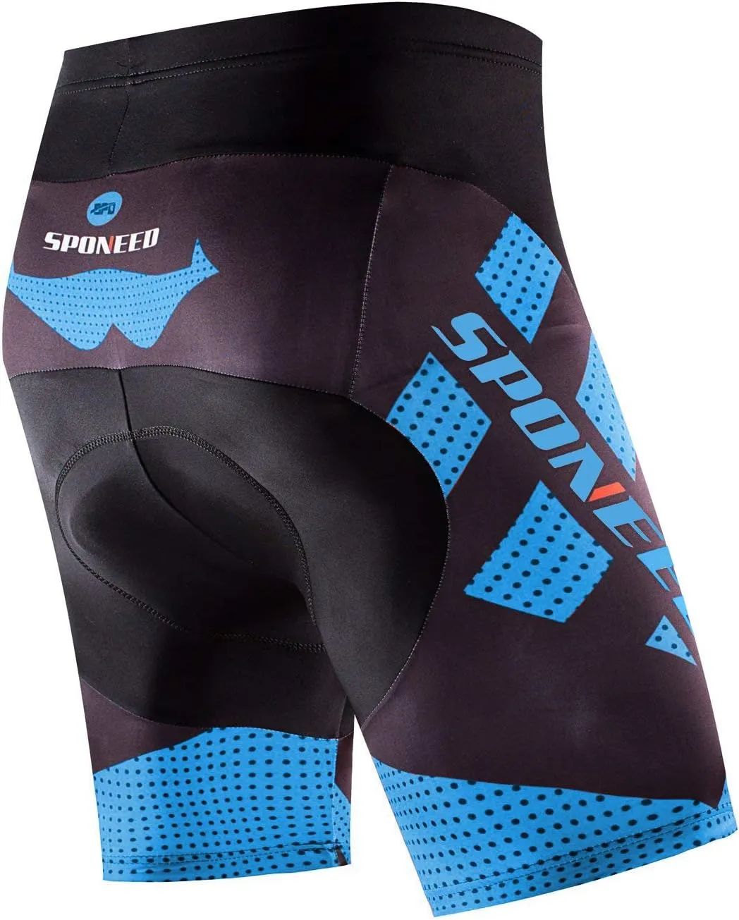 sponeed Men's Cycling Shorts Padded Bicycle Riding Pants Bike Biking Clothes Cycle Wear Tights