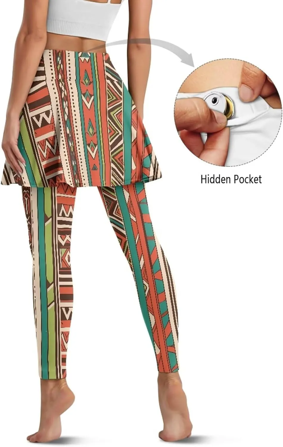 Sunflower Summer Gym Workout Outfits Leggings, Skull Yoga Running Casual Golf Tennis Legging High Waisted Skirts
