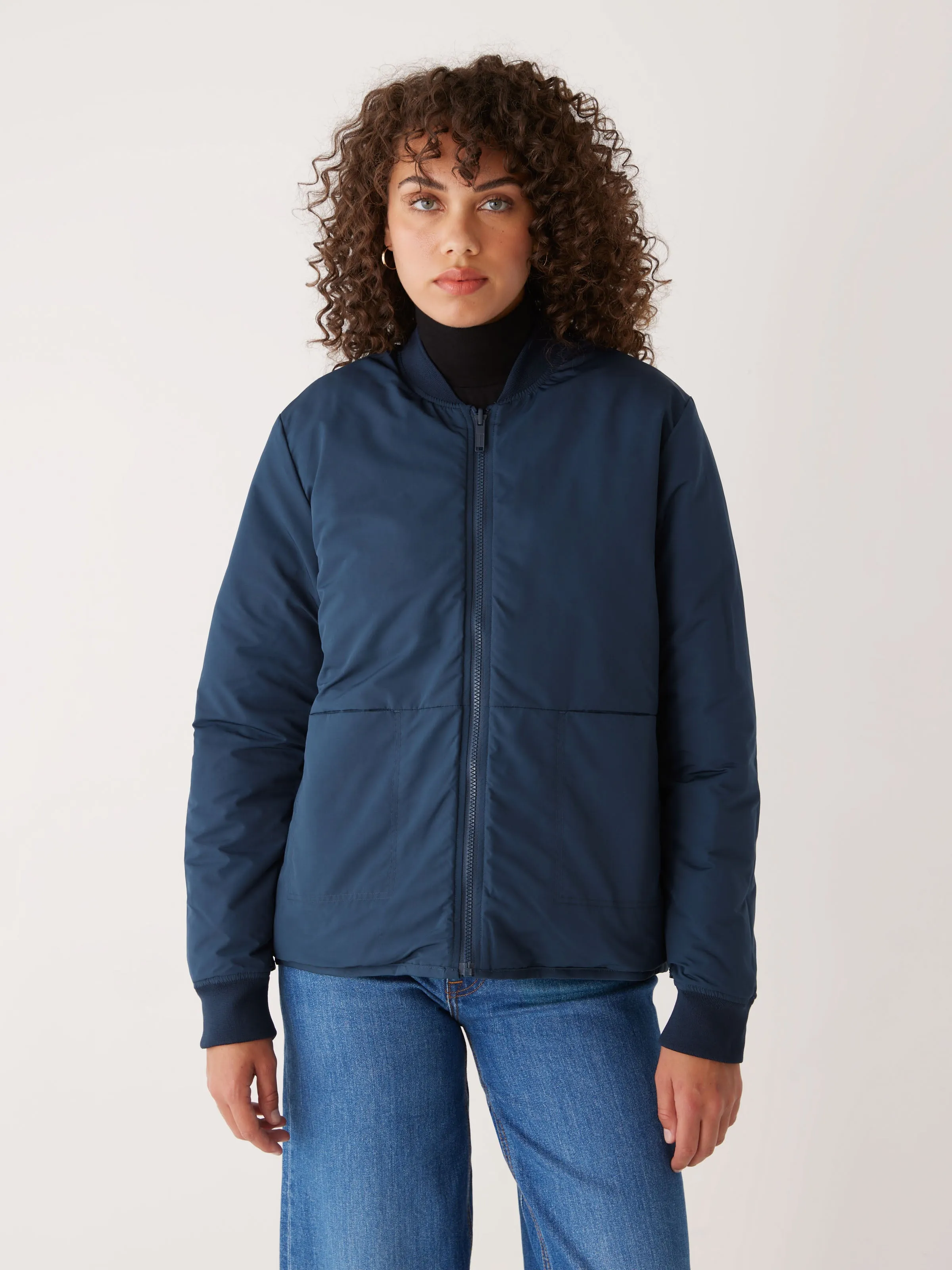 The Skyline Reversible Bomber in Space Blue