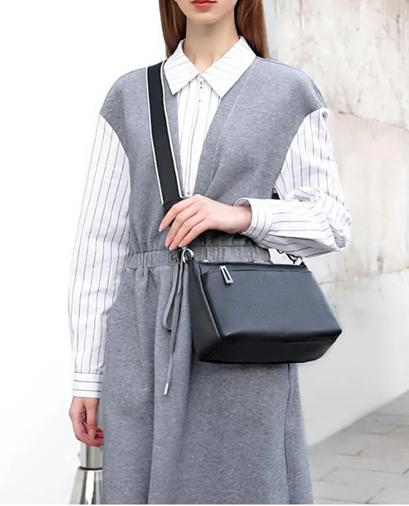 Trendy Crossbody Bags Women Slouchy Cross Body Shoulder Bag Underarm Crescent Hobo Handbag Cute Multiple Pockets Purses