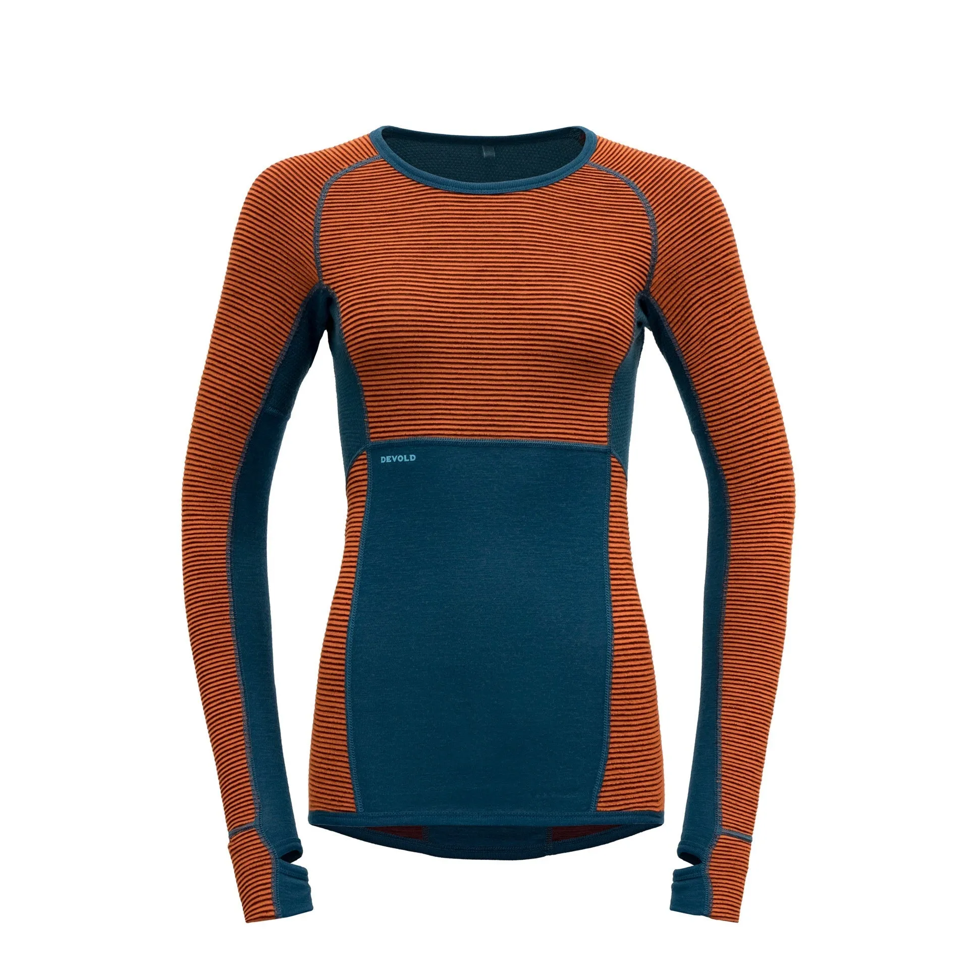 TUVEGGA MERINO SHIRT WOMAN FLAME