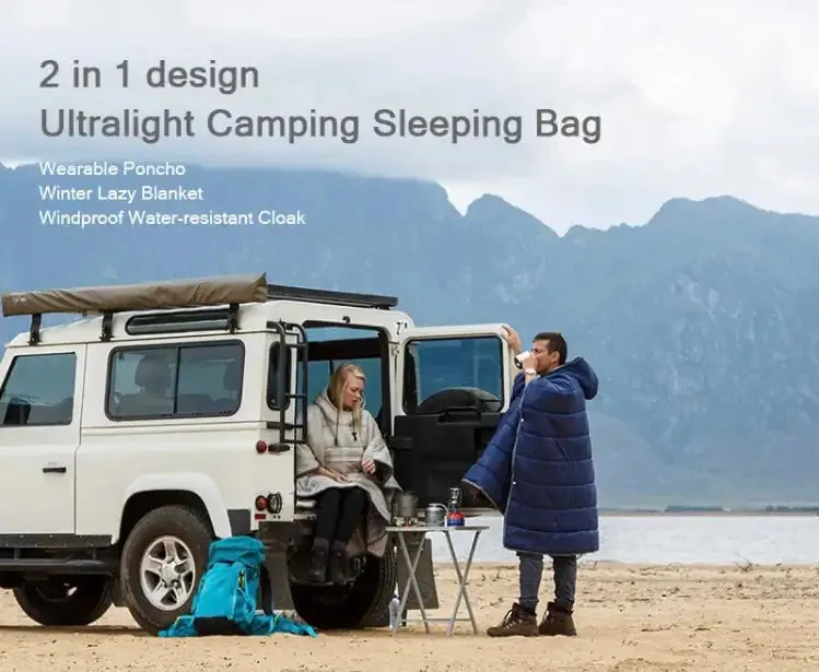 Ultralight Polar Hug Sleeping Bag/Poncho