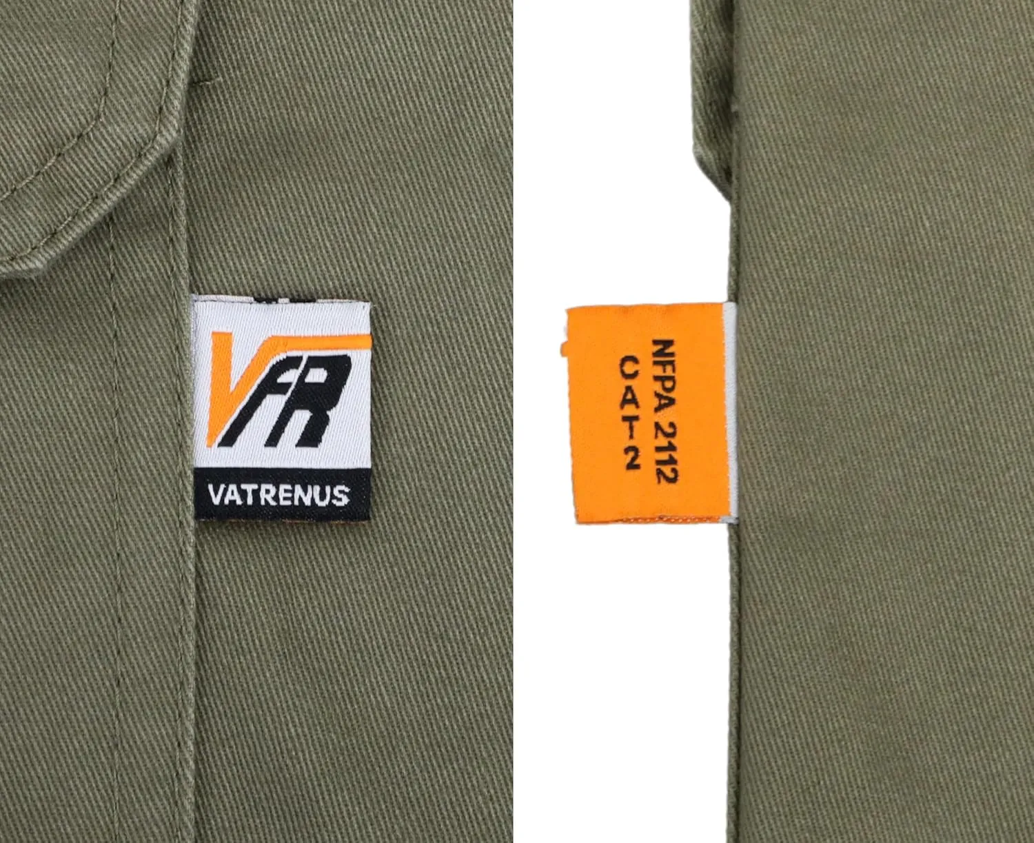 VATRENUS Men's FR Cargo Pants Flame Resistant Pants Lightweight 7.5oz 100% Cotton Fire Retardant Elastic Waist Pants