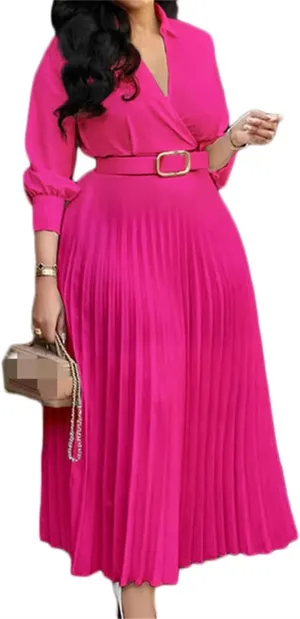 Wear to Work Midi Dress for Women Business Casual A-line Bodycon Midi Dress Elegance Church Outfits