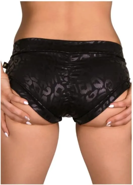 Women's Hipster Pole Dance Hot Pants Yoga Booty Shorts Gym Workout Athletic Butt Lifting Sports Twerk Bottoms