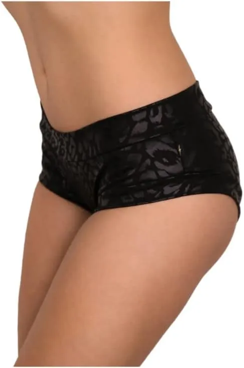Women's Hipster Pole Dance Hot Pants Yoga Booty Shorts Gym Workout Athletic Butt Lifting Sports Twerk Bottoms