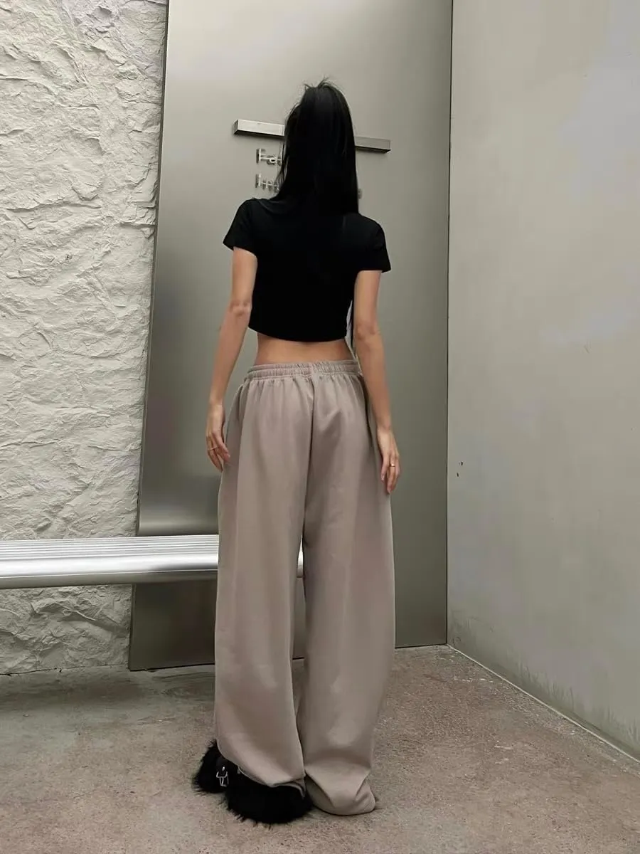 XPONNI Y2K Baggy Sweatpants - Wide Leg Women's Pants
