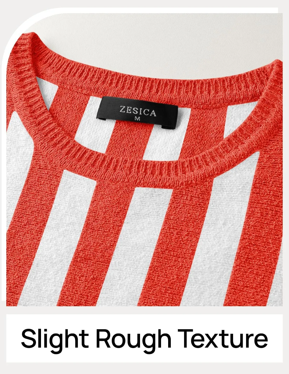 ZESICA Women's Summer Two Piece Outfits Crop Tank Tops and Wide Leg Pants Striped Lounge Travel Sets Casual Tracksuits